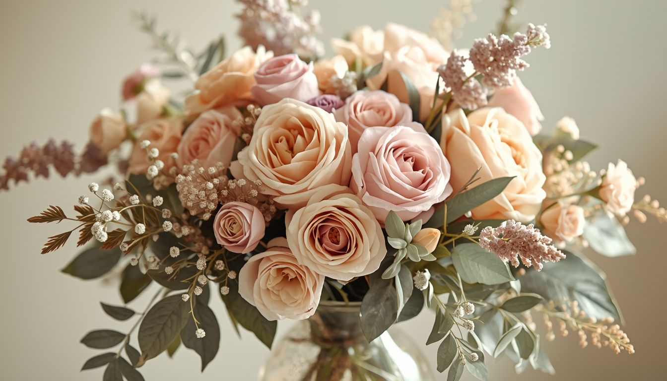 Beautiful floral arrangement by Spineluminous
